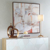 Neutral Nirvana Abstract Canvas Art - Light Brown by Uttermost - View 3