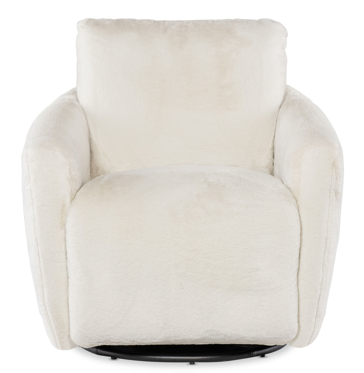 Bonnie Swivel Chair With Power Footrest - White by Hooker Furniture - View 9