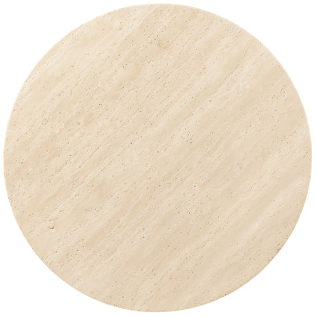 Driftwood Round Side Table Beige / Gray - Beige / Dark Gray by Hooker Furniture - View 4