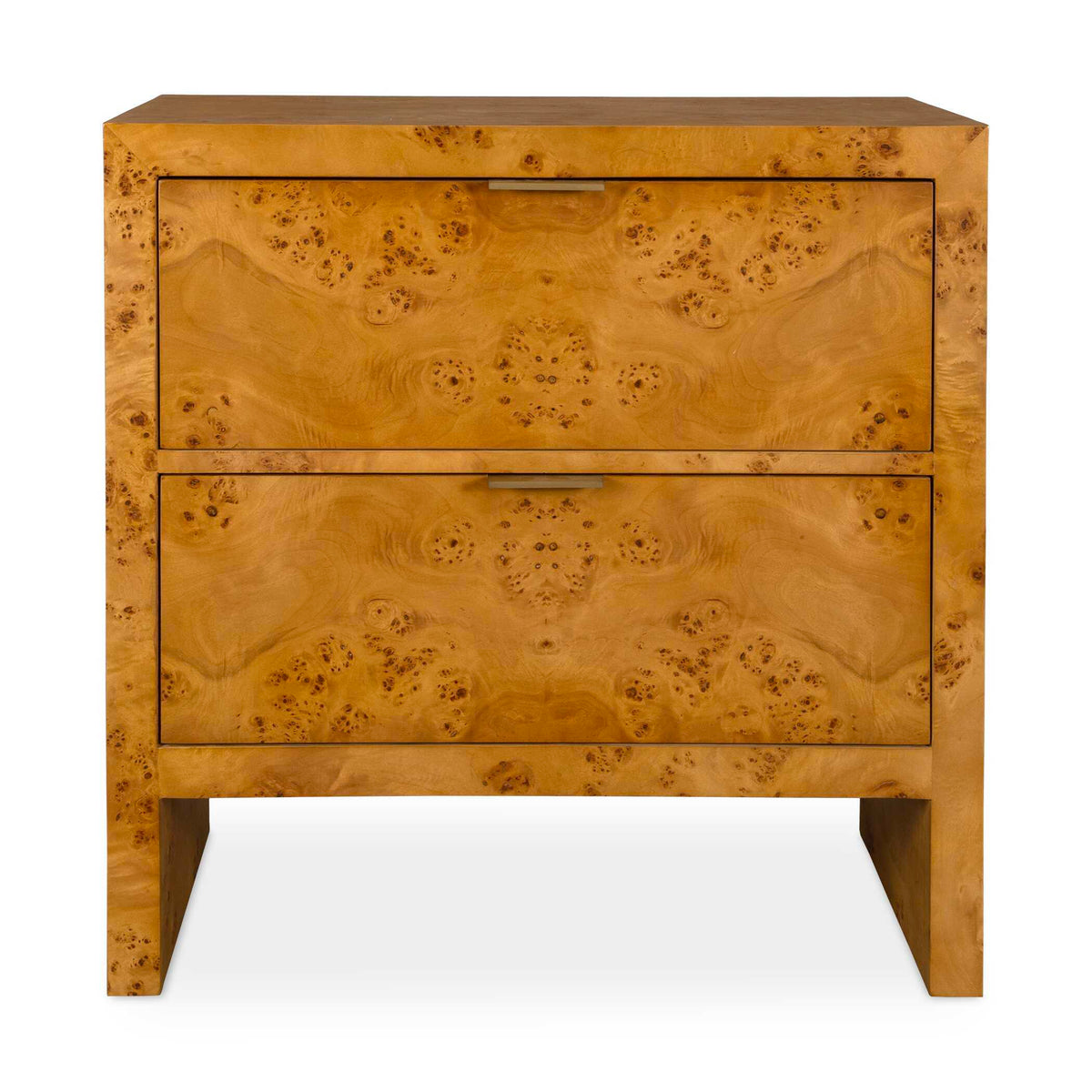Indus 2 Drawer Chest Burl - Light Brown by Uttermost - View 1