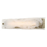 Taffy 1 Light LED Swirl Glass Sconce - White by Uttermost - View 7