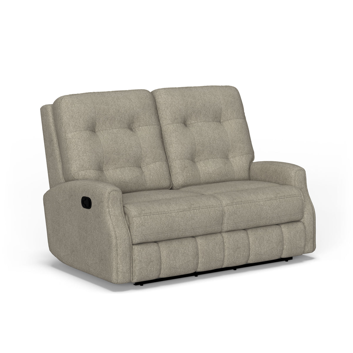 Devon Transitional Fabric Reclining Loveseat | Flexsteel