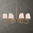 Lassen 8 Light Chandelier Brass - Bronze by Uttermost - View 1