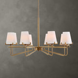 Lassen 8 Light Chandelier Brass - Bronze by Uttermost - View 1