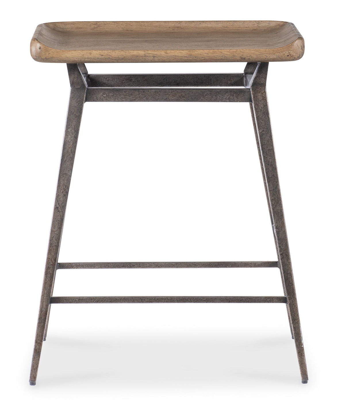 Vineyard Row Counter Chair - Light Brown / Black by Hooker Furniture - View 6