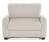 Griffin Twin Sleeper Chair New Page Flax - Beige by Hooker Furniture - View 10