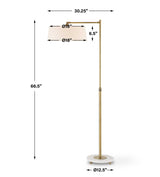 Branch Out Brass Floor Lamp - Bronze by Uttermost - View 9