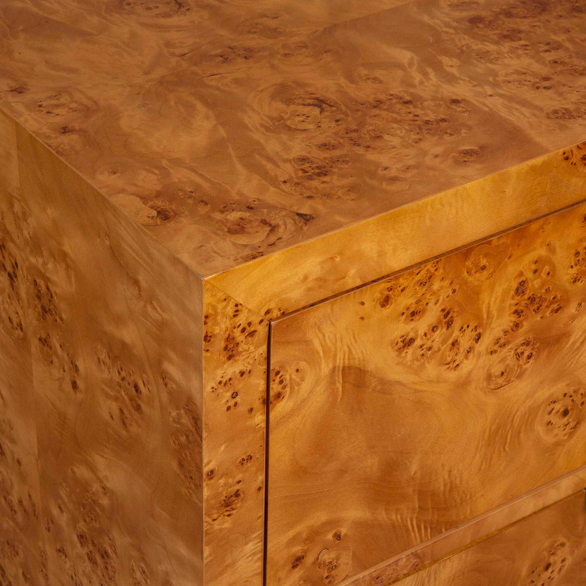 Indus 2 Drawer Chest Burl - Light Brown by Uttermost - View 6