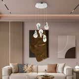 Deuterium Round Chandelier // Chrome  | Finesse - Home Elegance USA