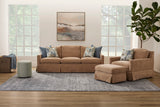Lottie Fabric Sofa With Skirt Trim | Flexsteel