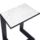 Kenora Marble Accent Table - Black / White by Uttermost - View 8