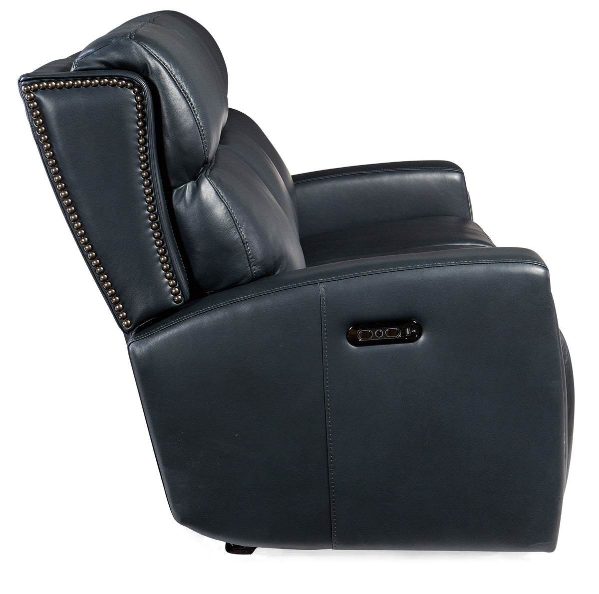 Ruthe Zero Gravity Power Sofa With PH & Hidden Console - Blue by Hooker Furniture - View 9