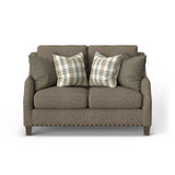 Gianna Fabric Loveseat With Nailhead Trim | Flexsteel