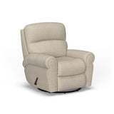 Langston Traditional Fabric Swivel Gliding Recliner | Flexsteel