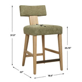 Elysian Counter Stool Moss - Green by Uttermost - View 9