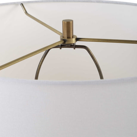 Vieste White Table Lamp by Uttermost - View 6
