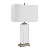 Genevieve Crystal Table Lamp Brass / Gold - Silver by Uttermost - View 6