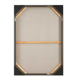Interference Hand Painted Canvas - Dark Brown by Uttermost - View 6