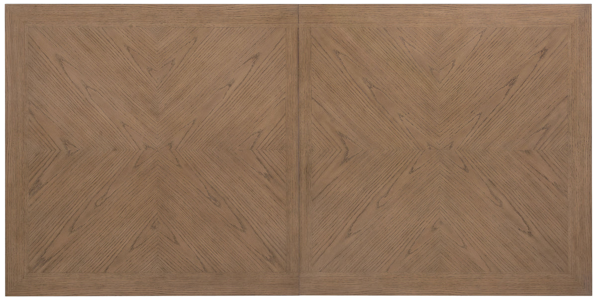 Sonnet Rectangular Dining Table With One 18" Leaf - Dark Gray / Light Brown by Hooker Furniture - View 7