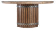 Vineyard Row Round Dining Table Bronze - Dark Brown by Hooker Furniture - View 1