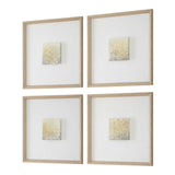 Now & Then Abstract Art (Set of 4) - Light Brown by Uttermost - View 7