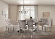 Gabrian Reclaimed Gray Finish 7PCs Dining Room Set