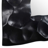 Malosi Carved Mirror - Black by Uttermost - View 4