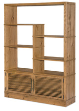 Cashiers Bookcase Almond - Light Brown by Hooker Furniture - View 2