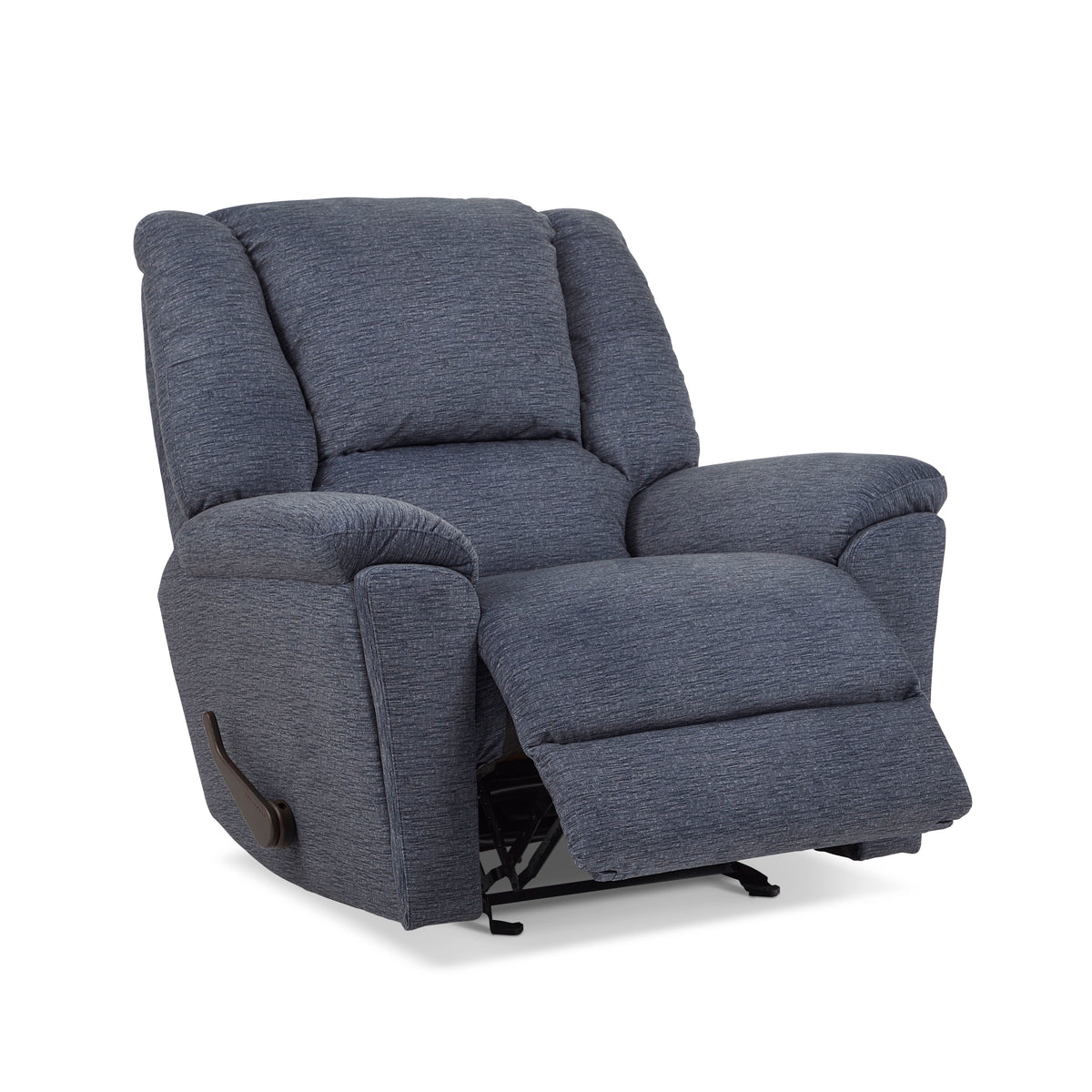 Plush Transitional Fabric Gliding Recliner | Flexsteel