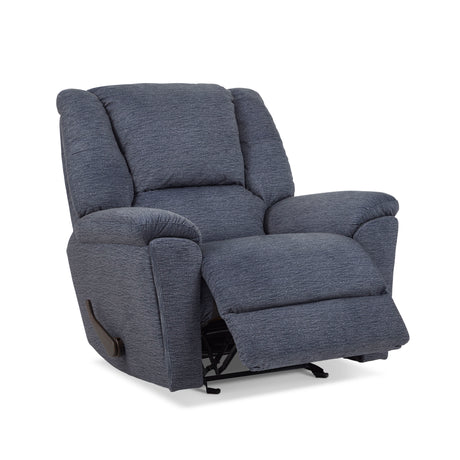 Plush Transitional Fabric Gliding Recliner | Flexsteel