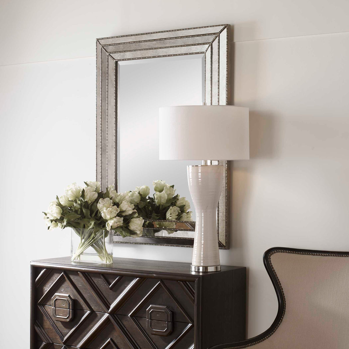 Seymour Mirror - Silver by Uttermost - View 3