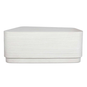 Saltwater Concrete Coffee Table - White by Uttermost - View 1