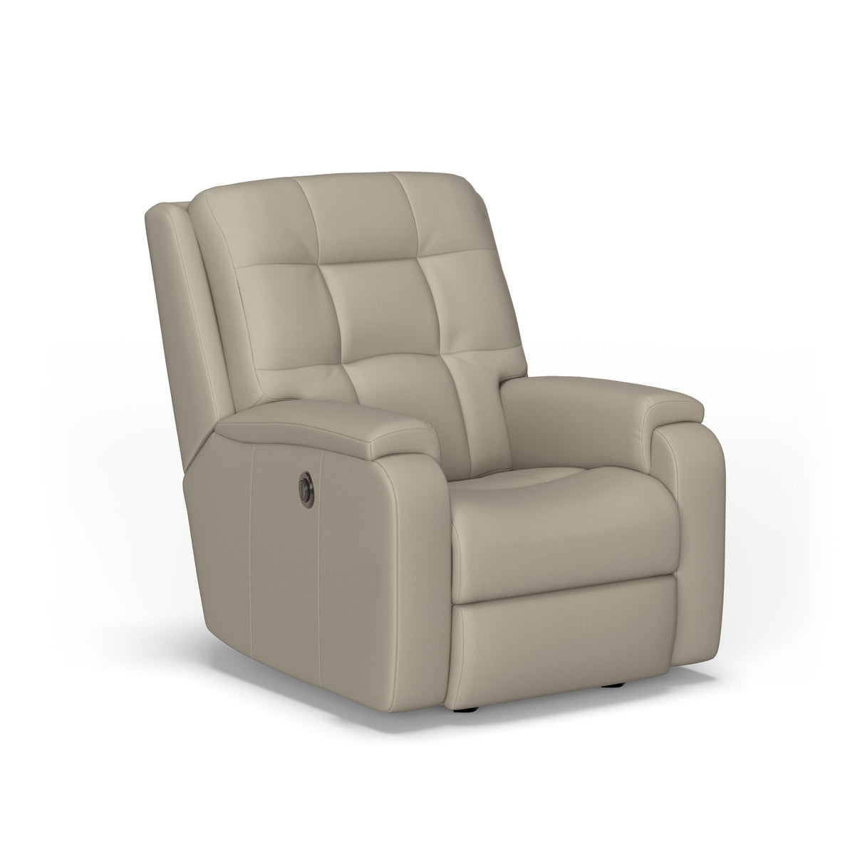 Arlo Transitional Leather Power Recliner | Flexsteel