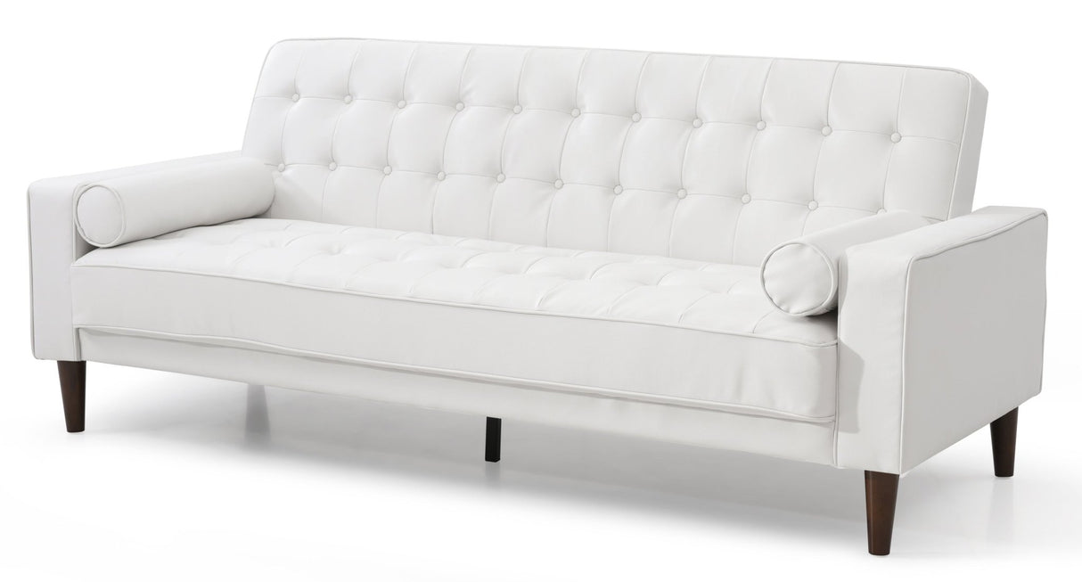 Andrews G847A - S Sofa Bed , WHITE - B078108473 - Home Elegance USA - 2