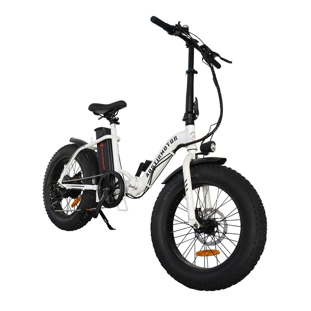 AOSTIRMOTOR G20 Folding Electric Bike Ebike Bicycle 500W Motor 20" Fat Tire With 36V/13Ah Li - Battery New Model - W115562852 - Home Elegance USA - 6