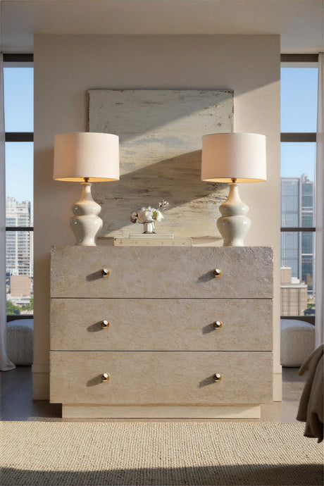 Westwood Bachelors Chest - Beige / Silver by Hooker Furniture - View 2
