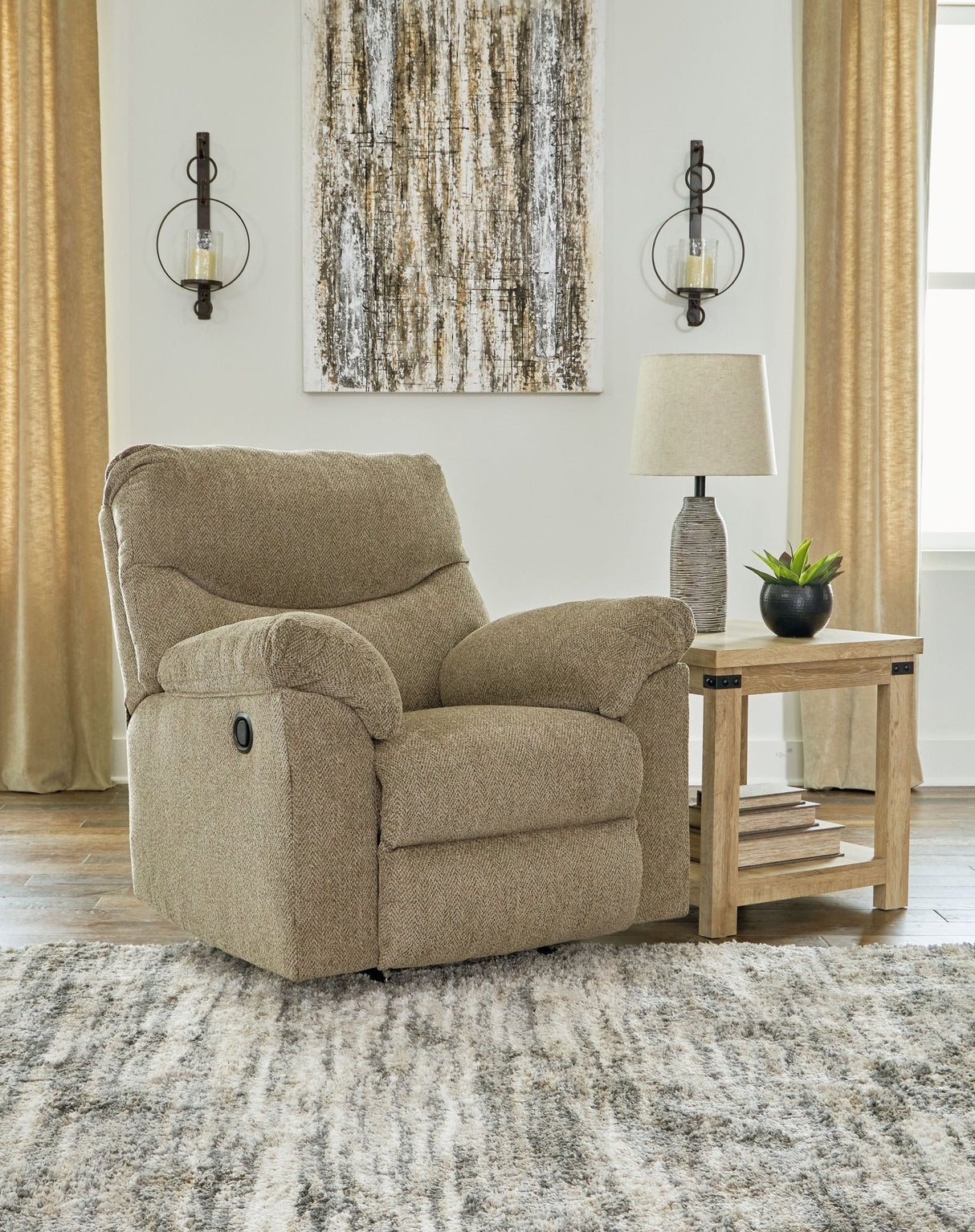 Alphons - Briar - 3 Pc. - Reclining Sofa, Loveseat, Rocker Recliner | Ashley | Home Elegance USA