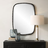 Benedo Industrial Mirror - Black by Uttermost - View 2