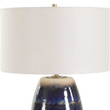 Orleans Glaze Table Lamp - Blue by Uttermost - View 4