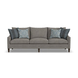 Eleanora Large Three-Cushion Sofa With Legs | Flexsteel