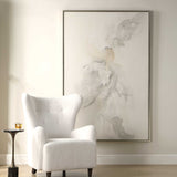 Evaporate Abstract Art - Gray by Uttermost - View 2