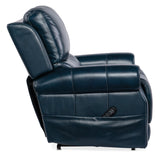 Eisley Power Recliner With Power Headrest, Lumbar And Lift - Blue by Hooker Furniture - View 8
