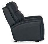 Riverton Power Gliding Recliner With Power Headrest/Lumbar - Blue by Hooker Furniture - View 9