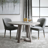 Gidran Dining Table - Gray by Uttermost - View 4