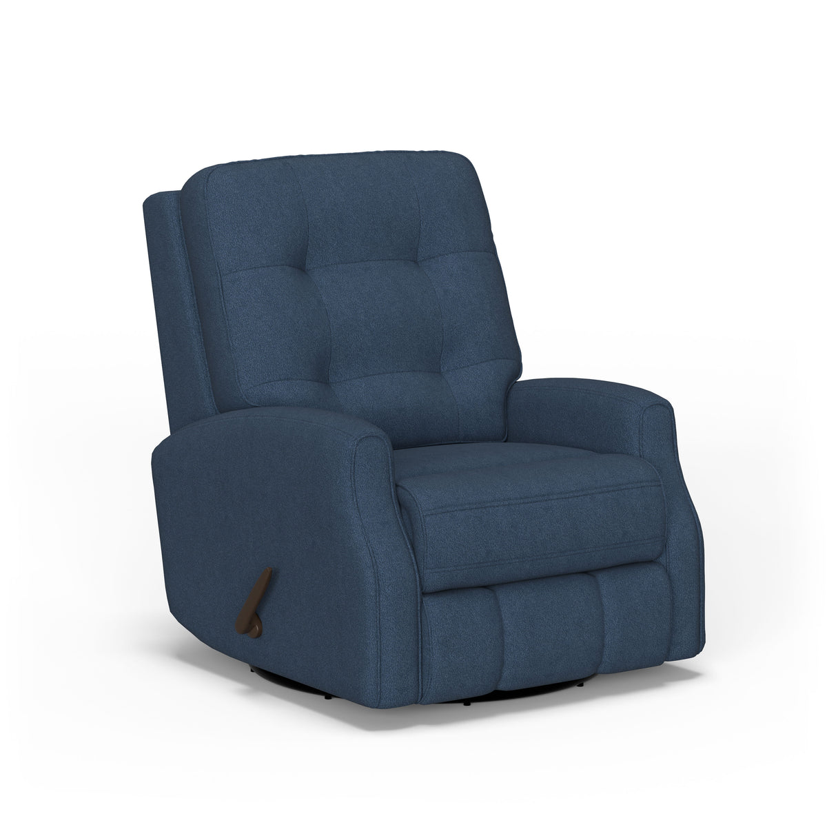 Devon Transitional Fabric Swivel Gliding Recliner | Flexsteel