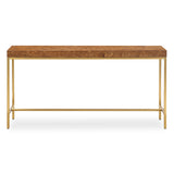 Moran Burl Console Table - Light Brown by Uttermost - View 1