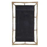 Felix Rectangle Mirror Brass - Bronze by Uttermost - View 6