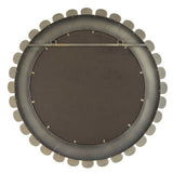 Miran Glass Round Mirror - White by Uttermost - View 6