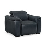 Camden Power Recliner With Power Headrest - Black | Flexsteel