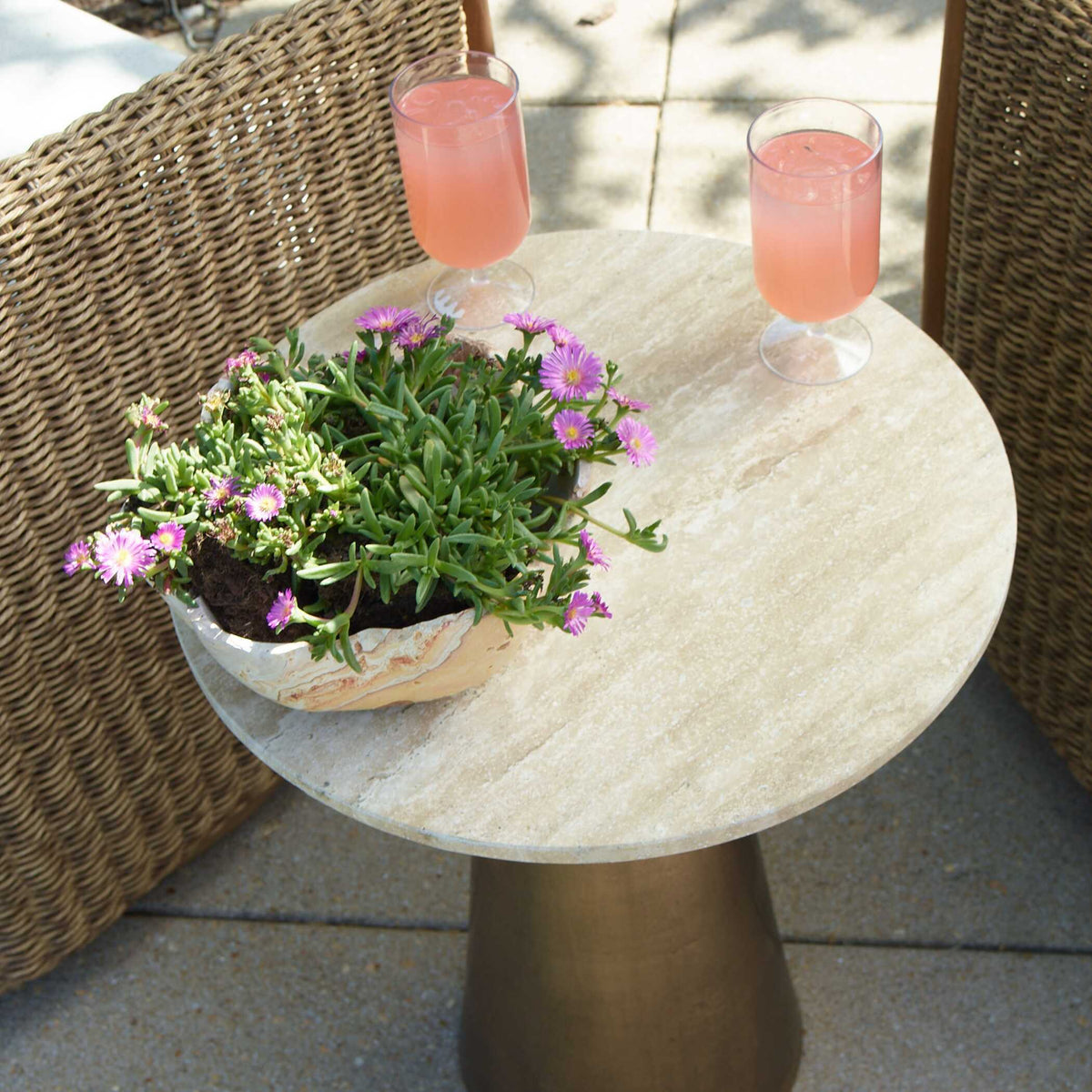 Midsummer Accent Table Antique Brass - Gold by Uttermost - View 4